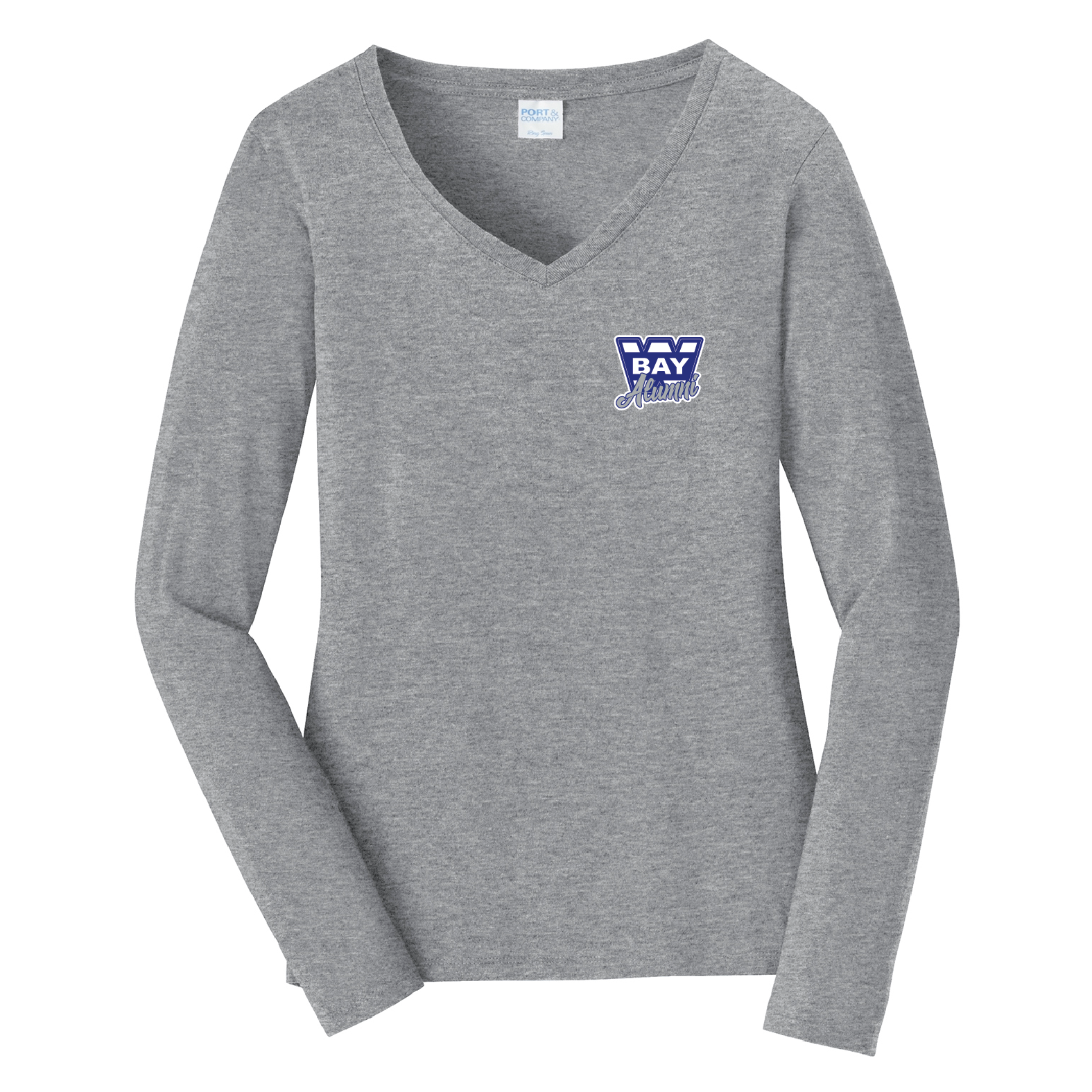Whitefish Bay Alumni Women's Long Sleeve V-Neck Tee